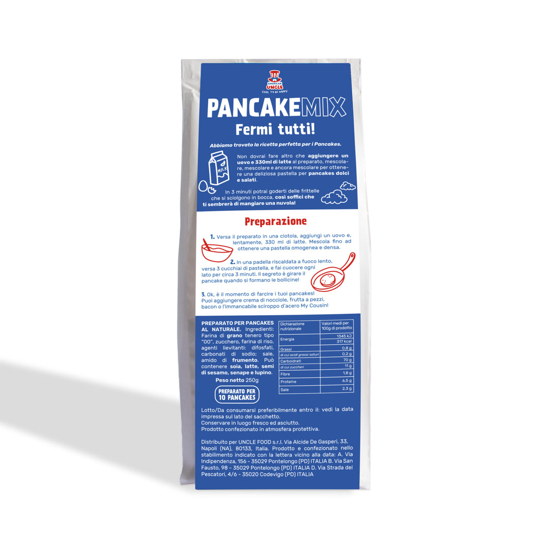 American Uncle Pfannkuchenmischung, Mischung für 10 Pfannkuchen à 250g 