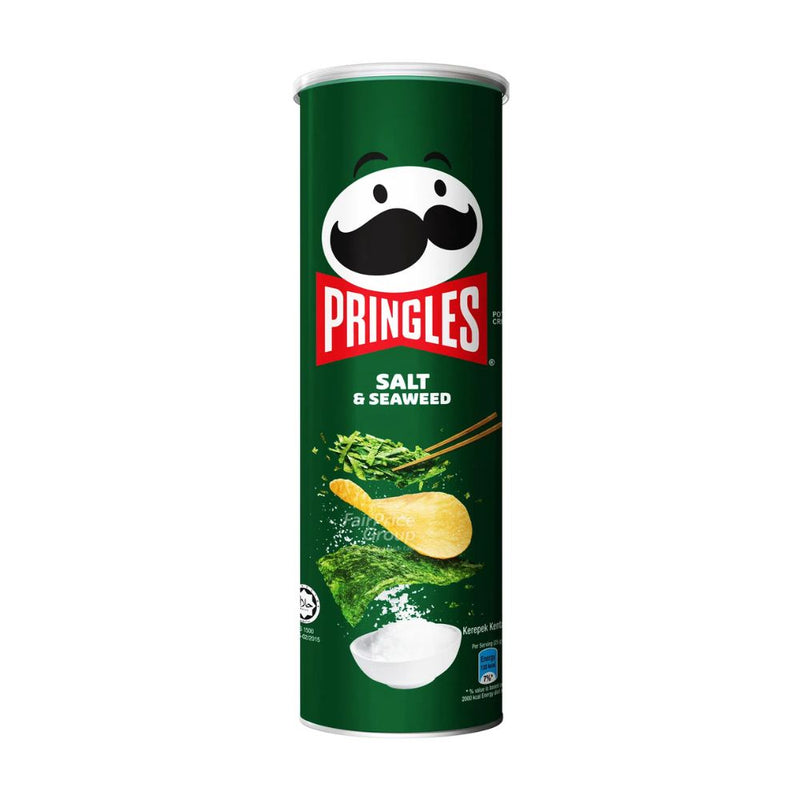 Pringles Seaweed, 147g Chips mit Nori-Algen