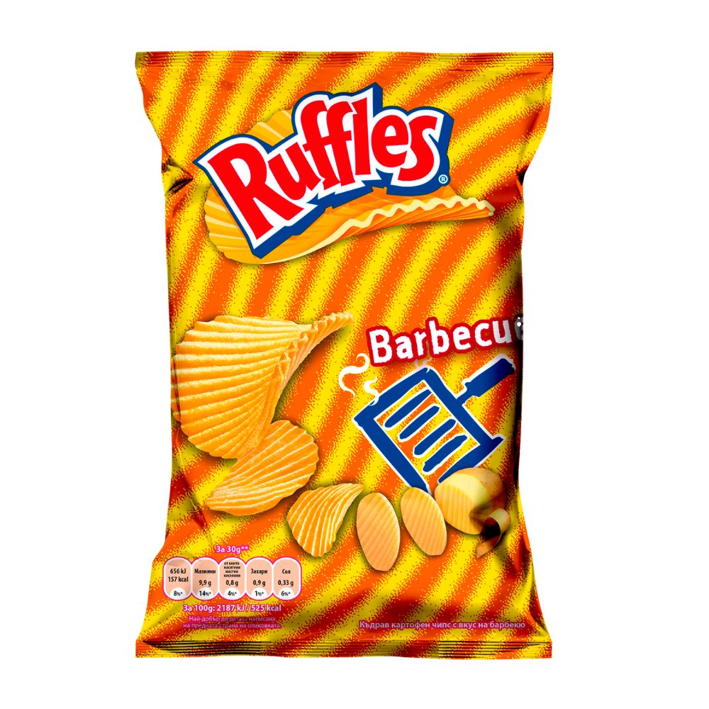 Ruffles Barbecue - 30g Barbecue Chips – American Uncle