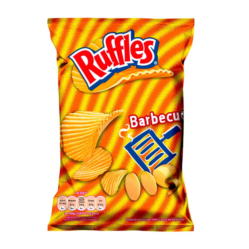 Ruffles Barbecue, 30g Barbecue Chips