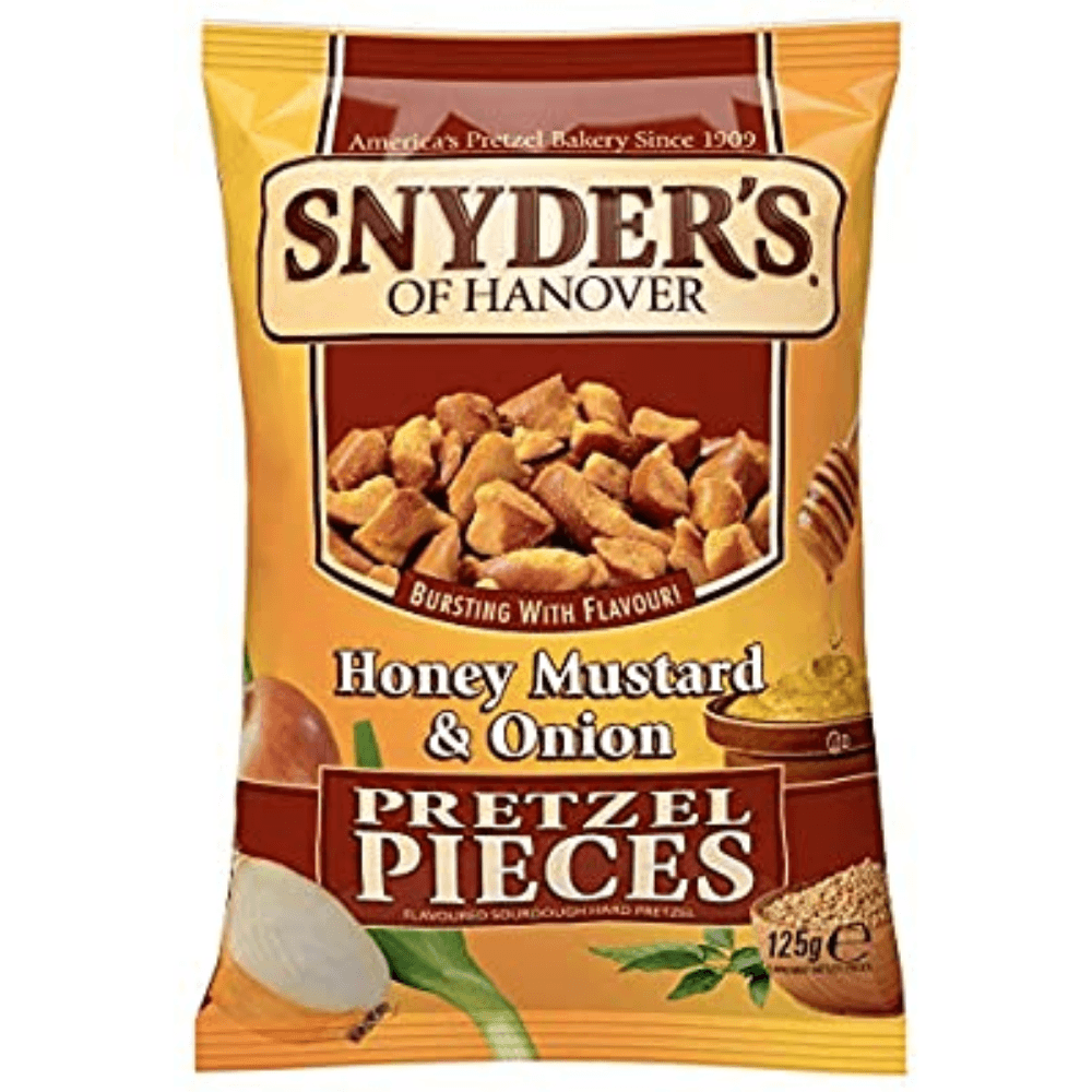 Snyder's Pretzel Pieces Honey Mustard & Onion - Brezeln mit Honig-Senf ...