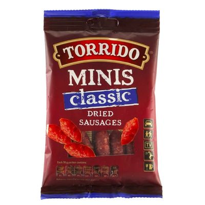 Confezione da 50g di salsicce secche Torrido Minis Classic