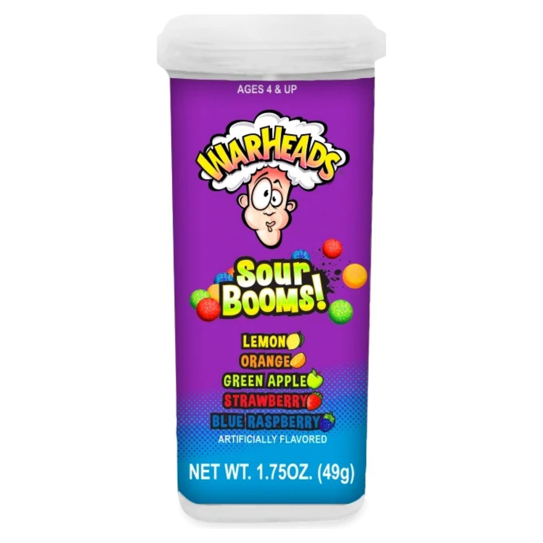 Warheads Sour Booms!, saure Fruchtbonbons 49g 