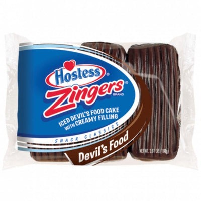 Hostess Zingers Devil's, 3 merendine al cioccolato da 108g (4787042975841)